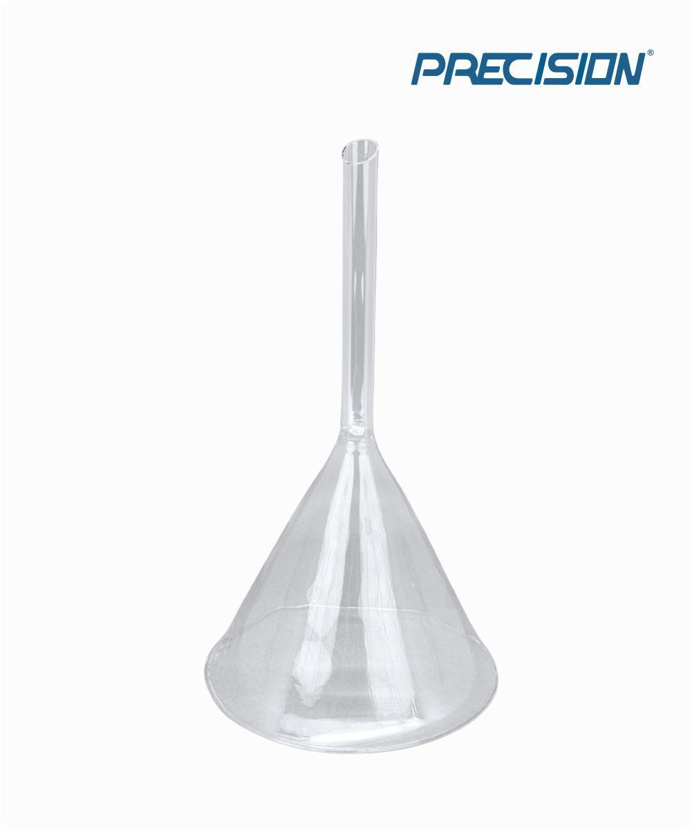 Funil analítico haste curta diâmetro 120mm / 250mL